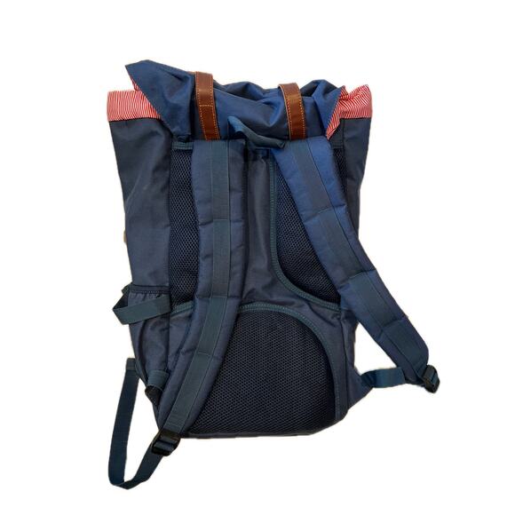 Kaukko Blue Red Classic Top Loading Backpack - Picture 2 of 3